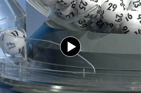 LOTTO 6aus49: Ziehung der Lottozahlen .